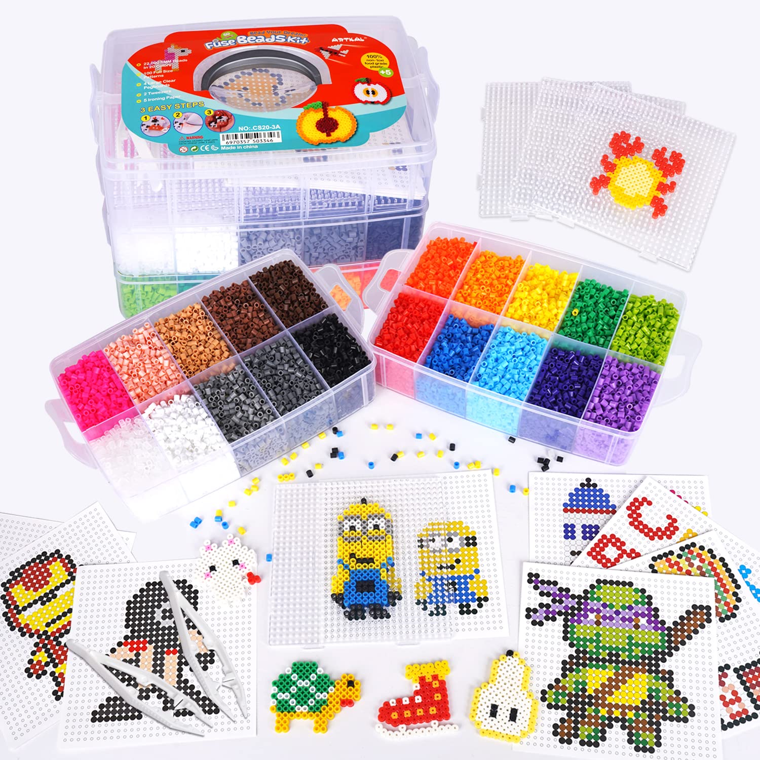 FUSE BEAD KIT (၉)ခု၊