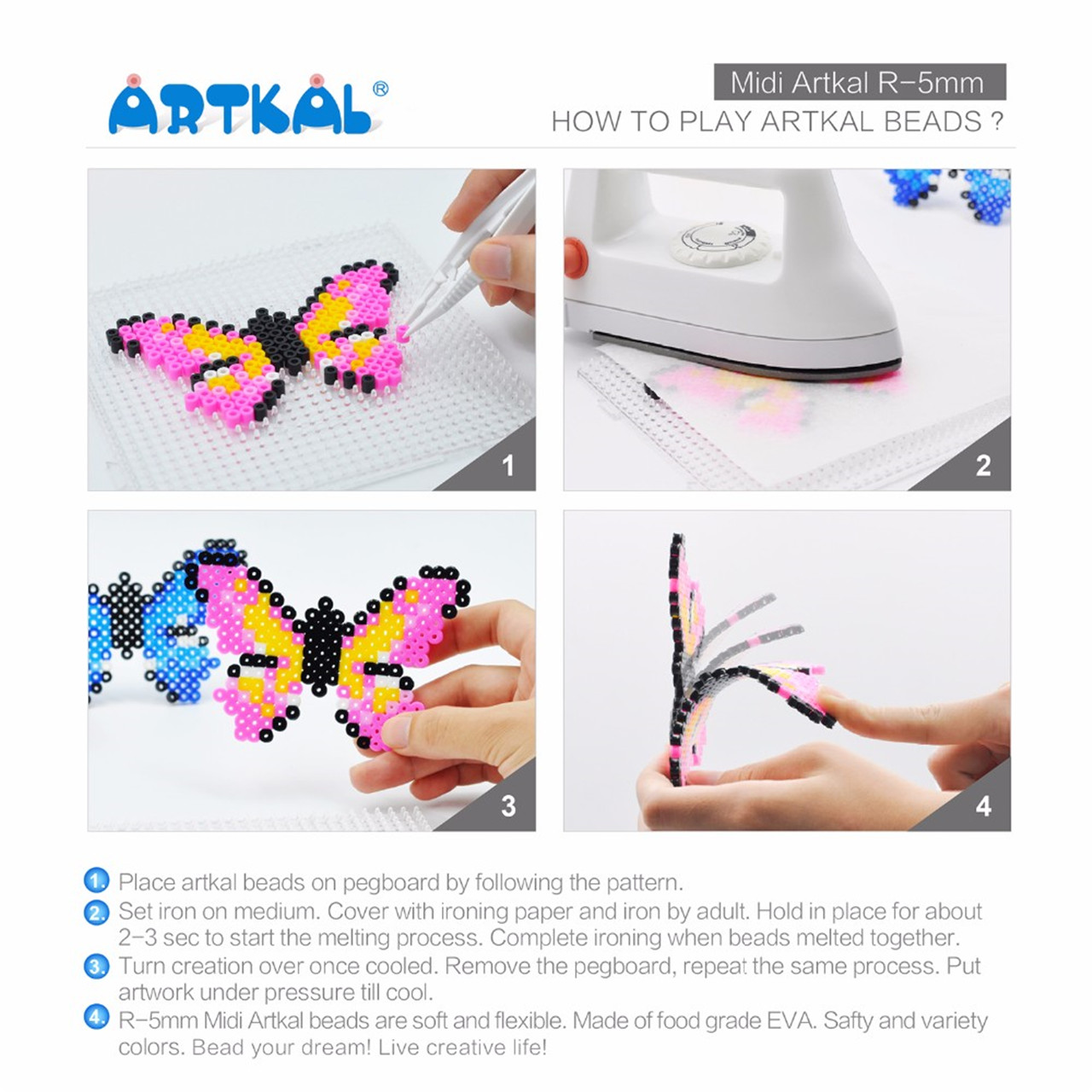 Artkal (192) Full Colors Storage Box Set C-2.6mm 96000 Mini Fuse Beads  CC192 – Official Artkal Store